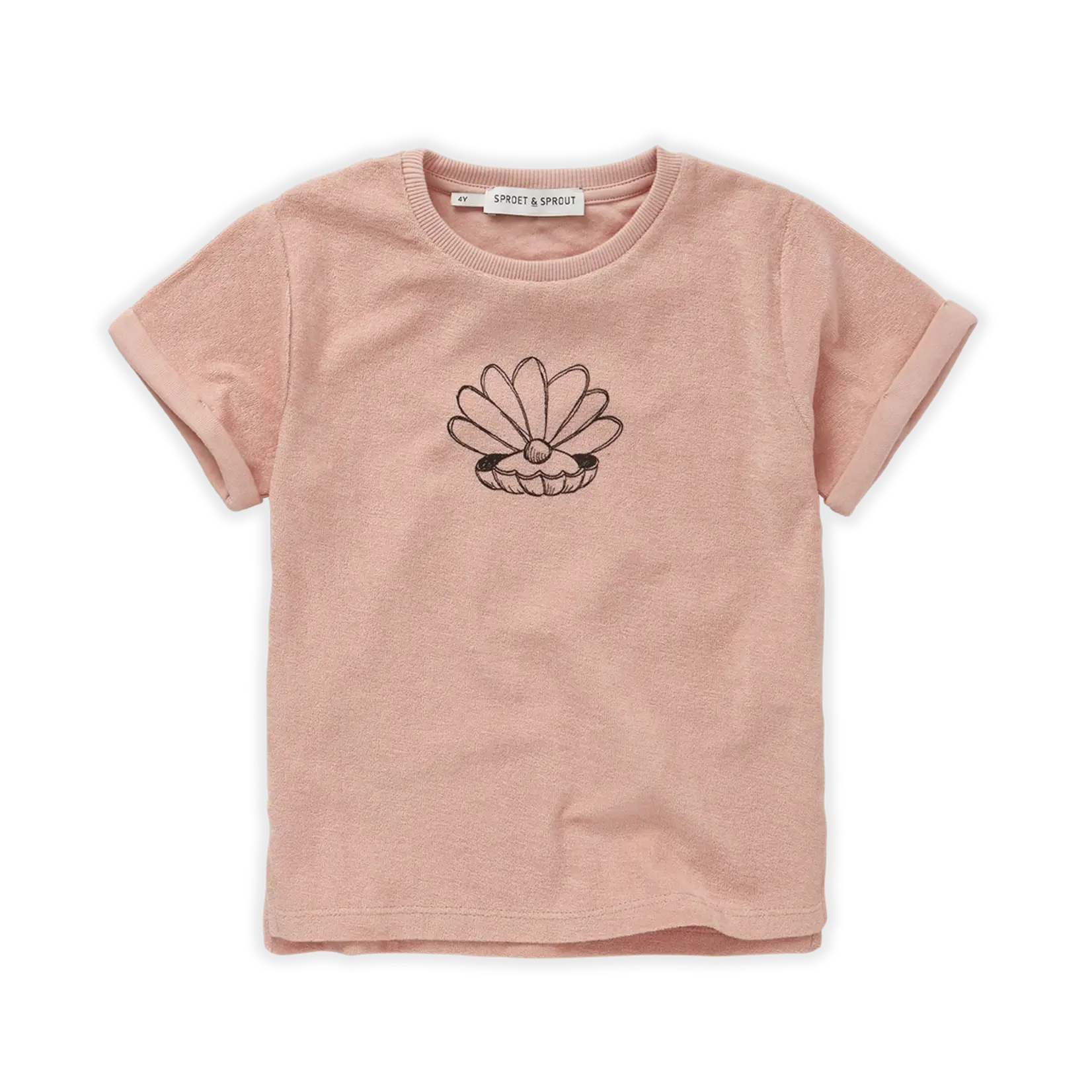 Sproet & Sprout Sproet & Sprout - Terry T-shirt Shell - Blossom