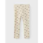 Lil Atelier Lil - Atelier - NMFGAYA LIA SLIM LEGGINGS LIL - Fog FLOWER