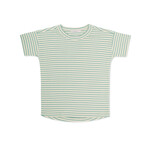 Phil&Phae Phil&Phae - Rib tee s/s stripes - sea foam