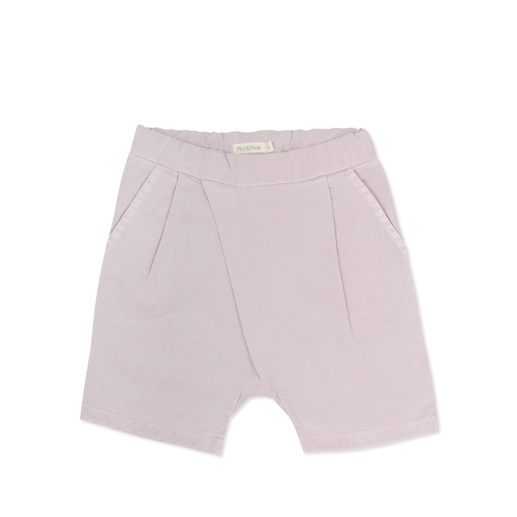 Phil&Phae Phil&Phae - Twill fold-over shorts - lilac sky