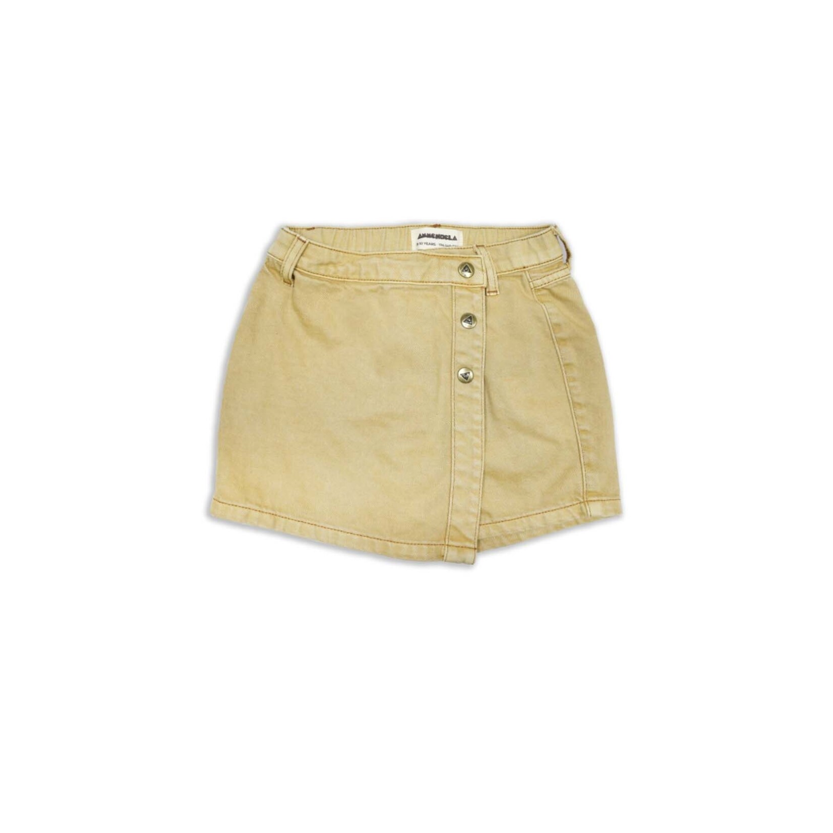 Ammehoela AM - Skort - 01 - Warm-Sand-Denim