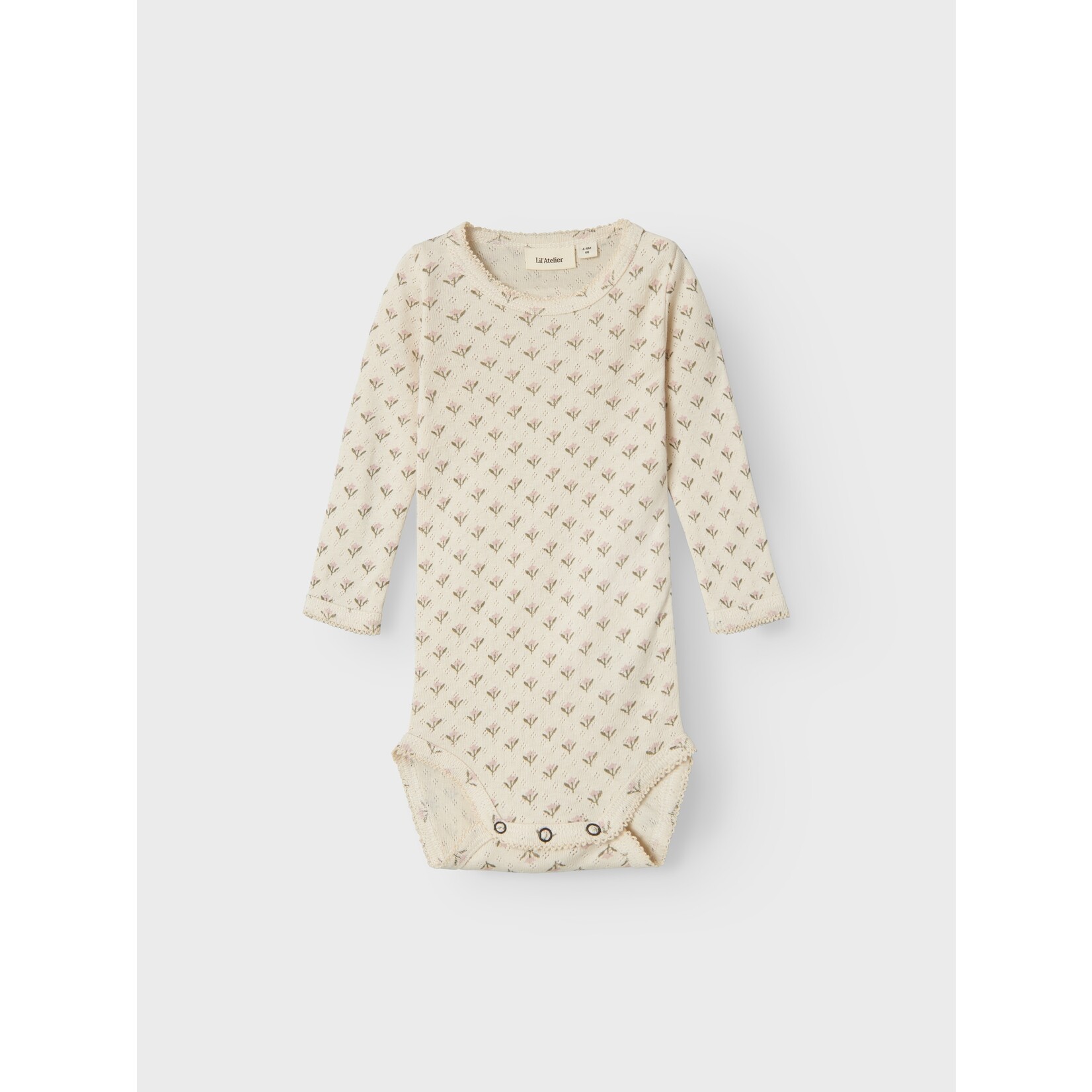 Lil Atelier Lil Atelier - NBFRACHELLO DOA LS SLIM BODY LIL - Turtledove