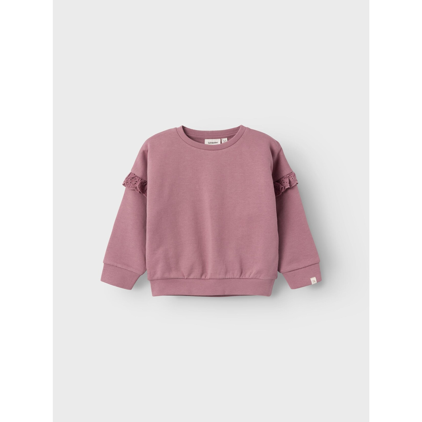 Lil Atelier Lil Atelier - NBFDORIS LS SWEAT LIL - Nostalgia Rose