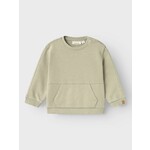 Lil Atelier Lil Atelier - NBMNALF FOLO LS LOOSE SWEAT LIL - Moss Gray