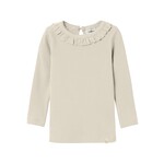 Lil Atelier Lil Atelier - NMFGAGO DIA LS SLIM TOP LIL - Turtledove