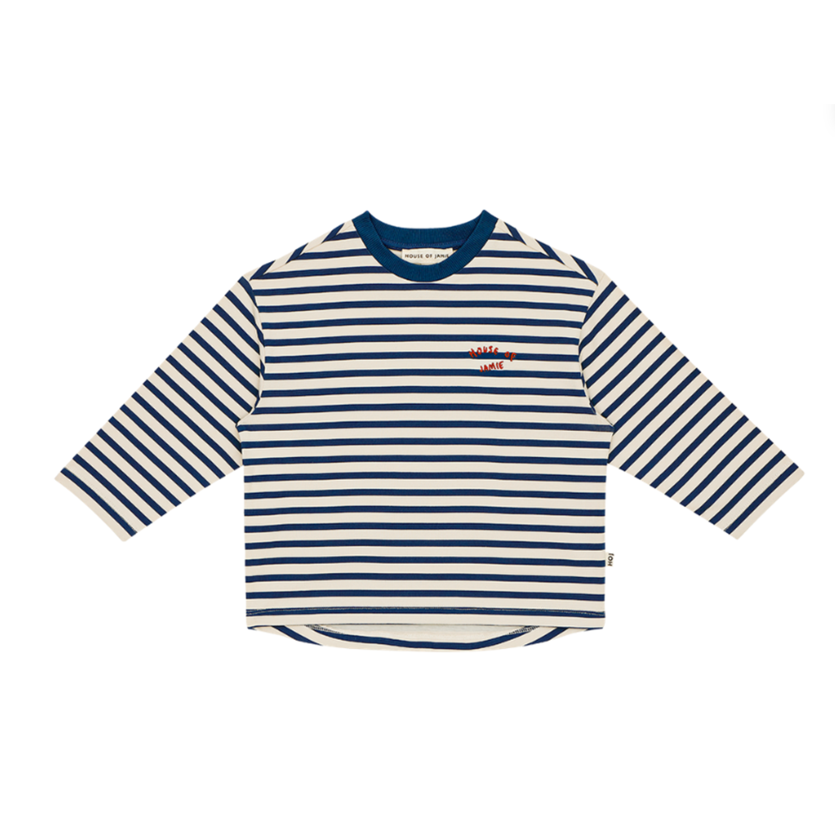 House of Jamie HOJ - Oversized Longsleeve Tee - Deep Blue Lines