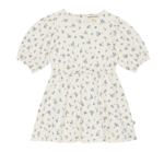 House of Jamie HOJ - Balloon Dress (SS) - Stone Blue Floral