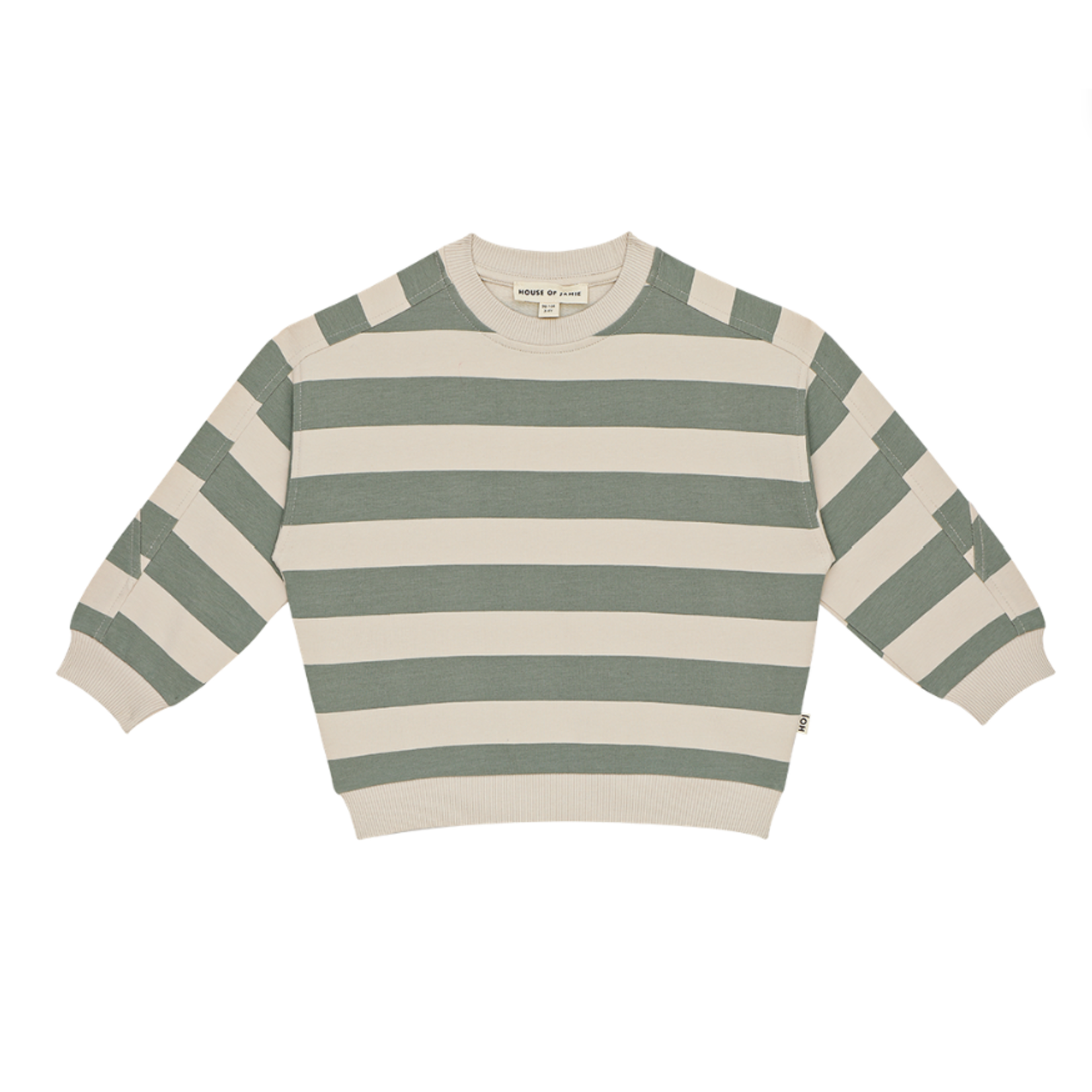 House of Jamie HOJ - Sweatshirt - Stormy Sea Stripes