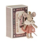 maileg Maileg - Princess mouse, Little sister in matchbox