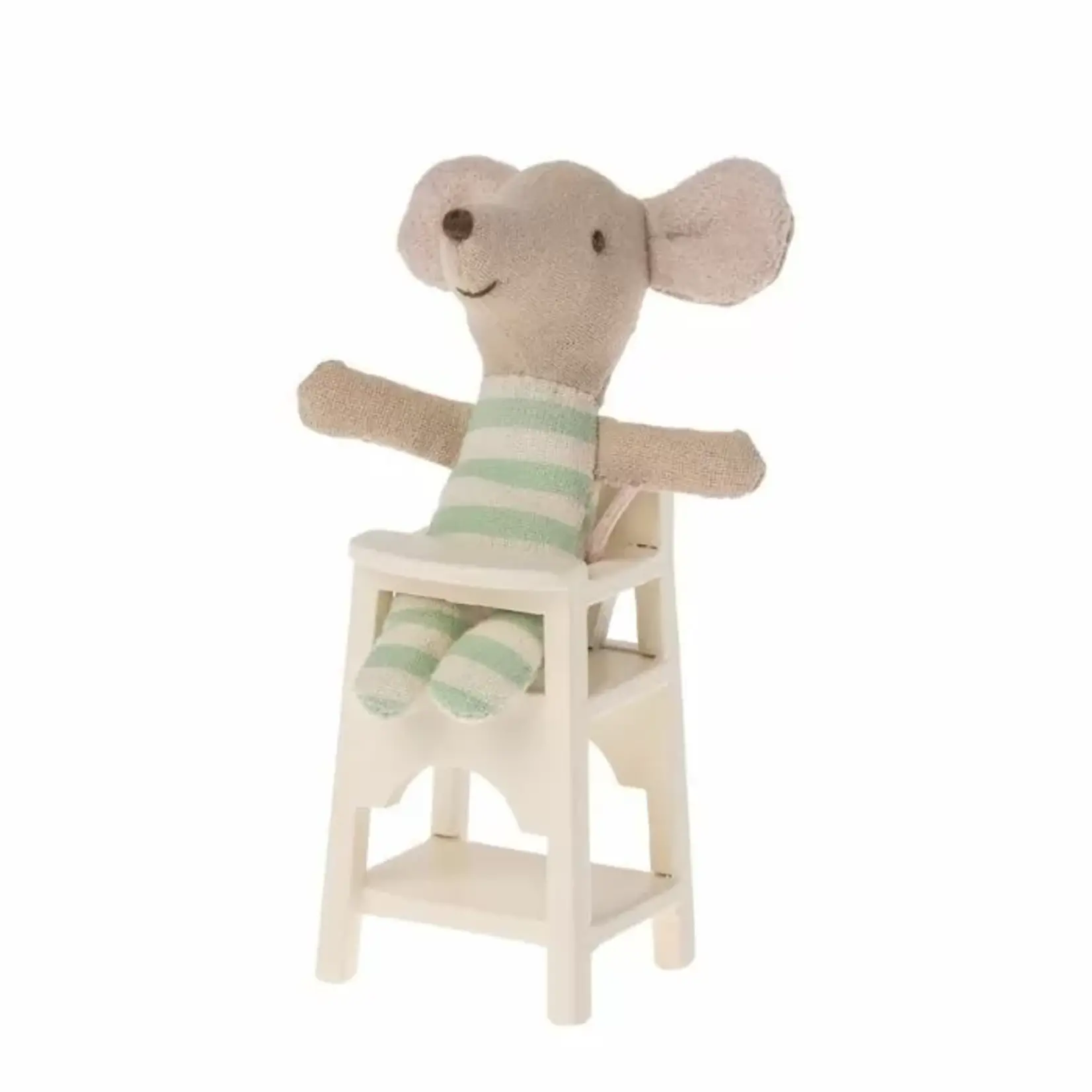 maileg Maileg - High chair, Mouse - Off white