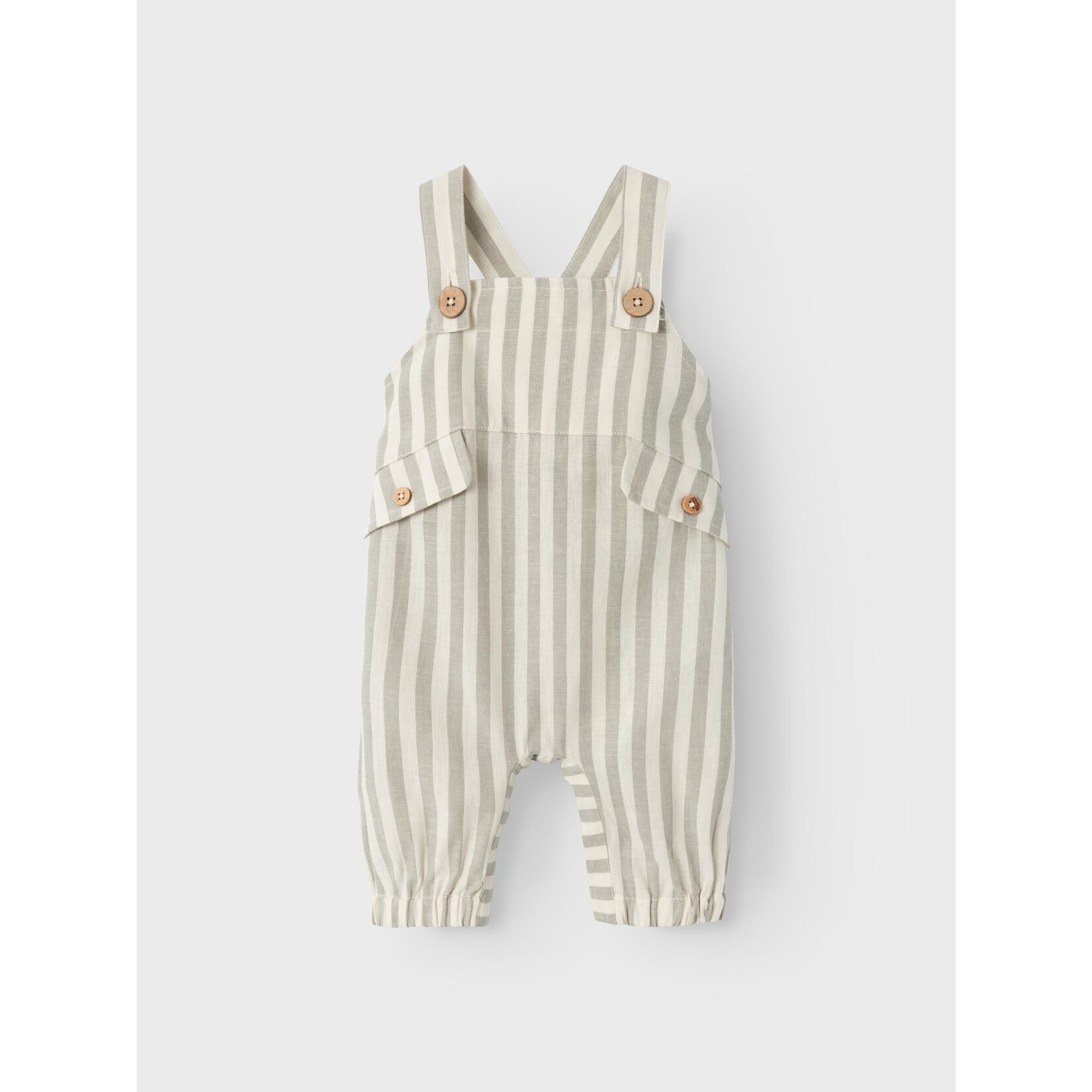 Lil Atelier Lil Atelier - NBMDINO LOOSE OVERALL LIL - Turtledove