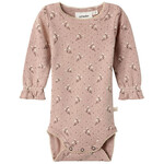 Lil Atelier Lil Atelier - NBFRACHELLO LS SLIM BODY HEA LILNougat