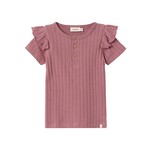 Lil Atelier Lil Atelier - NMFFRIDA SS SLIM TOP LIL - Nostalgia Rose