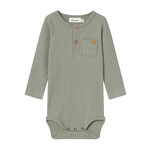 Lil Atelier Lil Atelier - NBMDIMO LS SLIM BODY LIL - Dried Sage