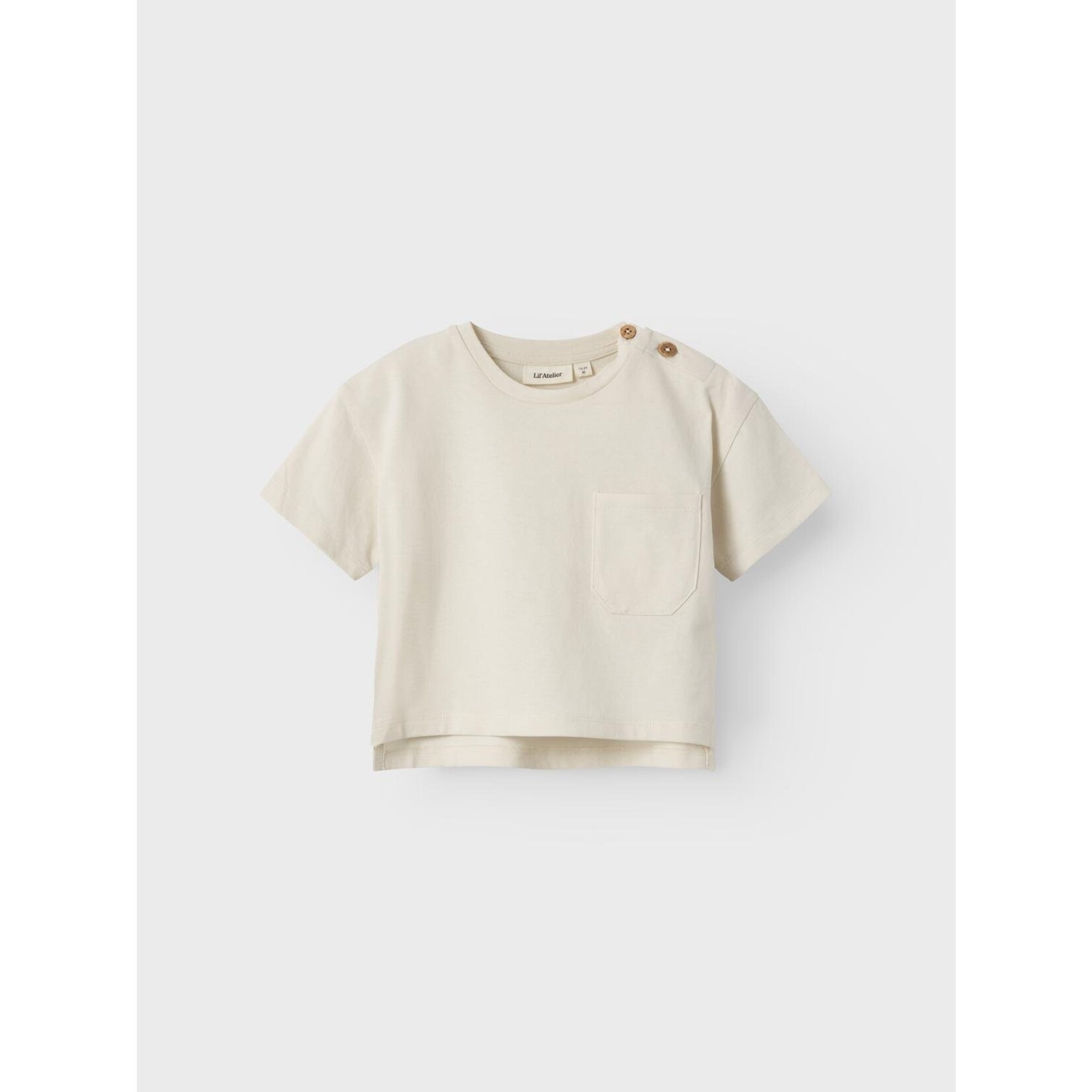 Lil Atelier Lil Atelier - NMMDOLAN SS LOOSE TOP LIL - Turtledove