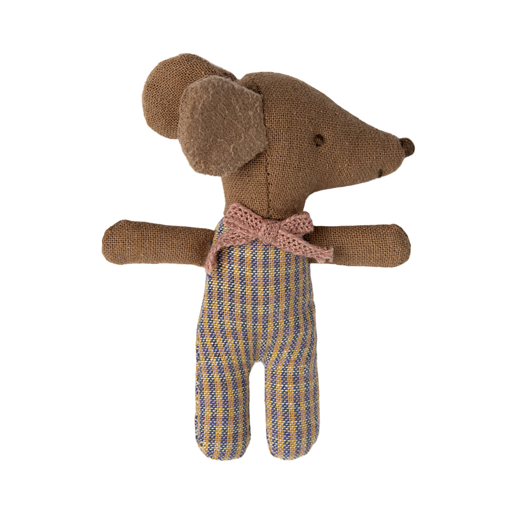 maileg Maileg - Baby mouse bruin in matchbox - Rose sleepy/wakey