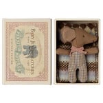 maileg Maileg - Baby mouse bruin in matchbox - Rose sleepy/wakey