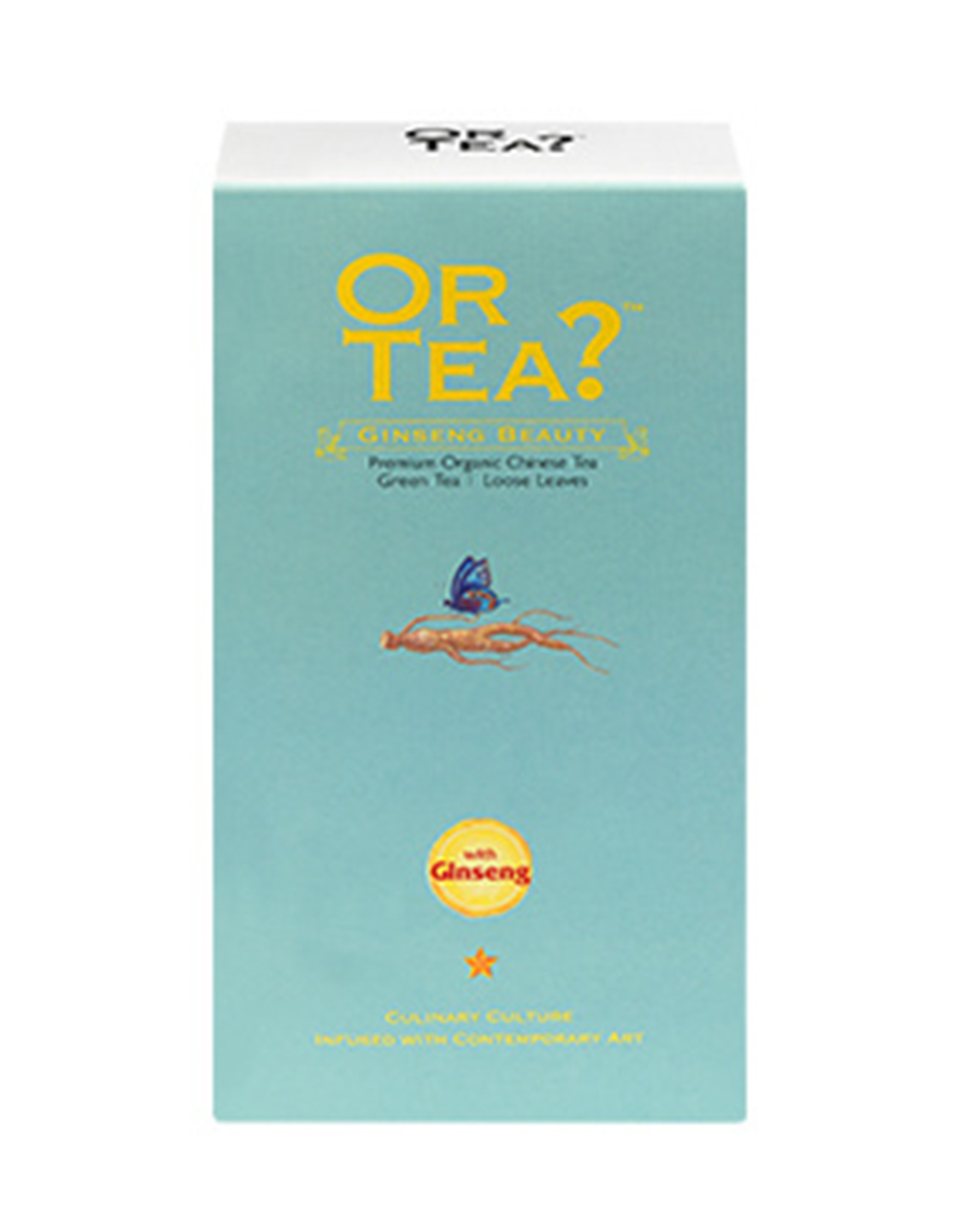 Or Tea? Ginseng Beauty BIO - Groene thee met zoethout en ginseng