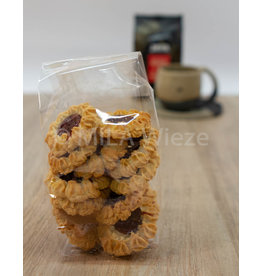 Margrietjes met rode bessen