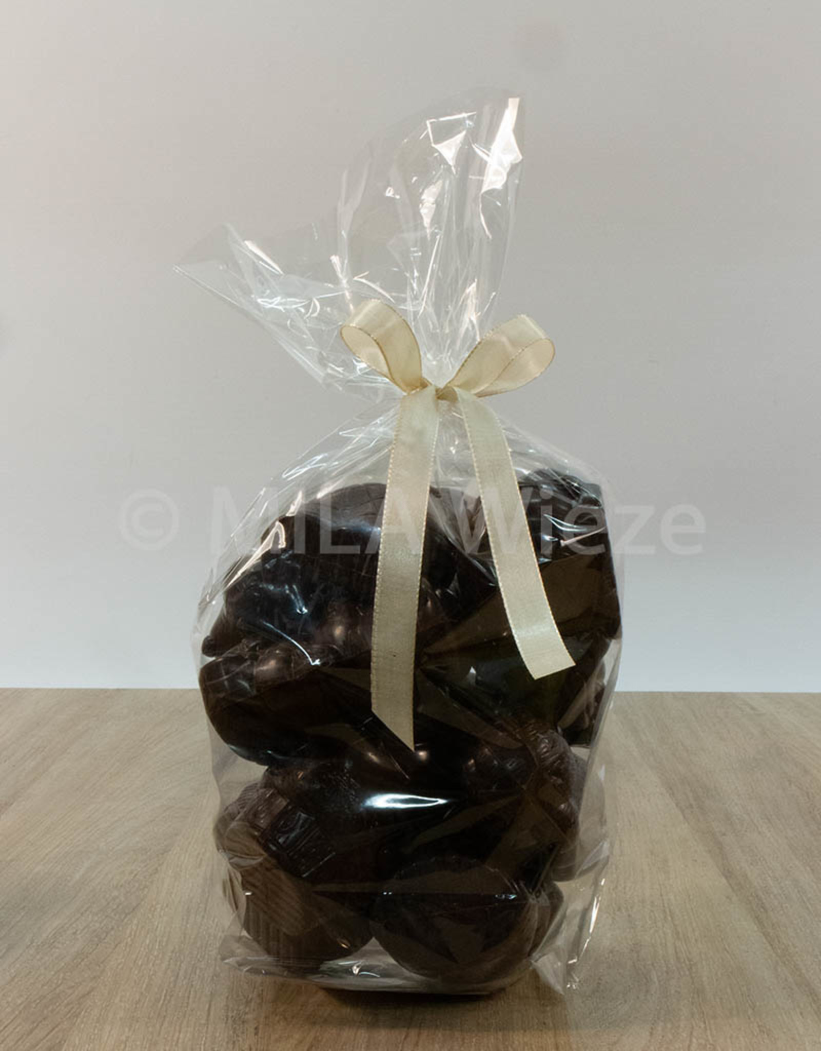 Sinterklaasfiguren -500 gr  (in melk, witte of fondant chocolade)