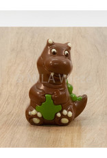 Dino deco - 50 gr - 10 cm - melkchocolade