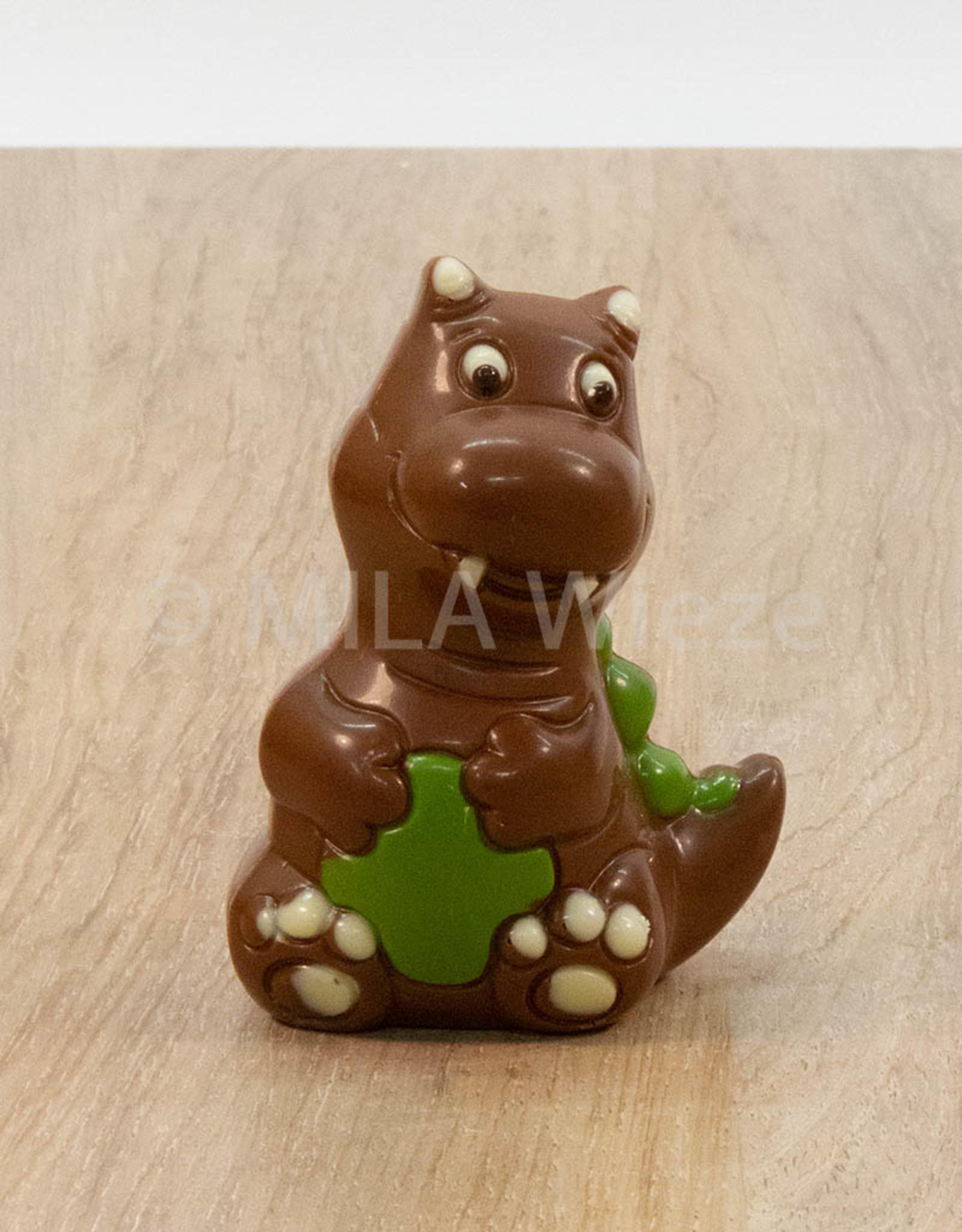 Dino deco - 50 gr - 10 cm - melkchocolade