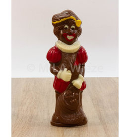 Lachende piet deco - 250 gr - Callebaut chocolade