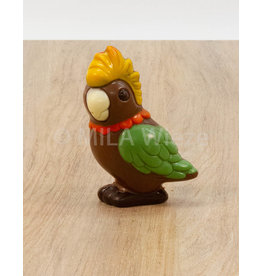 Papegaai deco - 50 gr - Callebaut chocolade