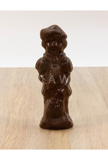 Lachende piet - 90 gr - 18 cm - melkchocolade, witte  of fondant chocolade