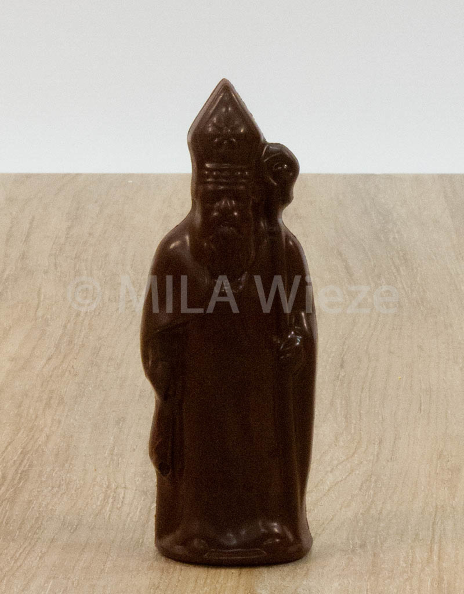 Sint of Piet - 50 gr - 14 cm - melk-, witte of fondant chocolade