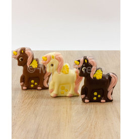 Eenhoorn deco - 75 gr - Callebaut chocolade