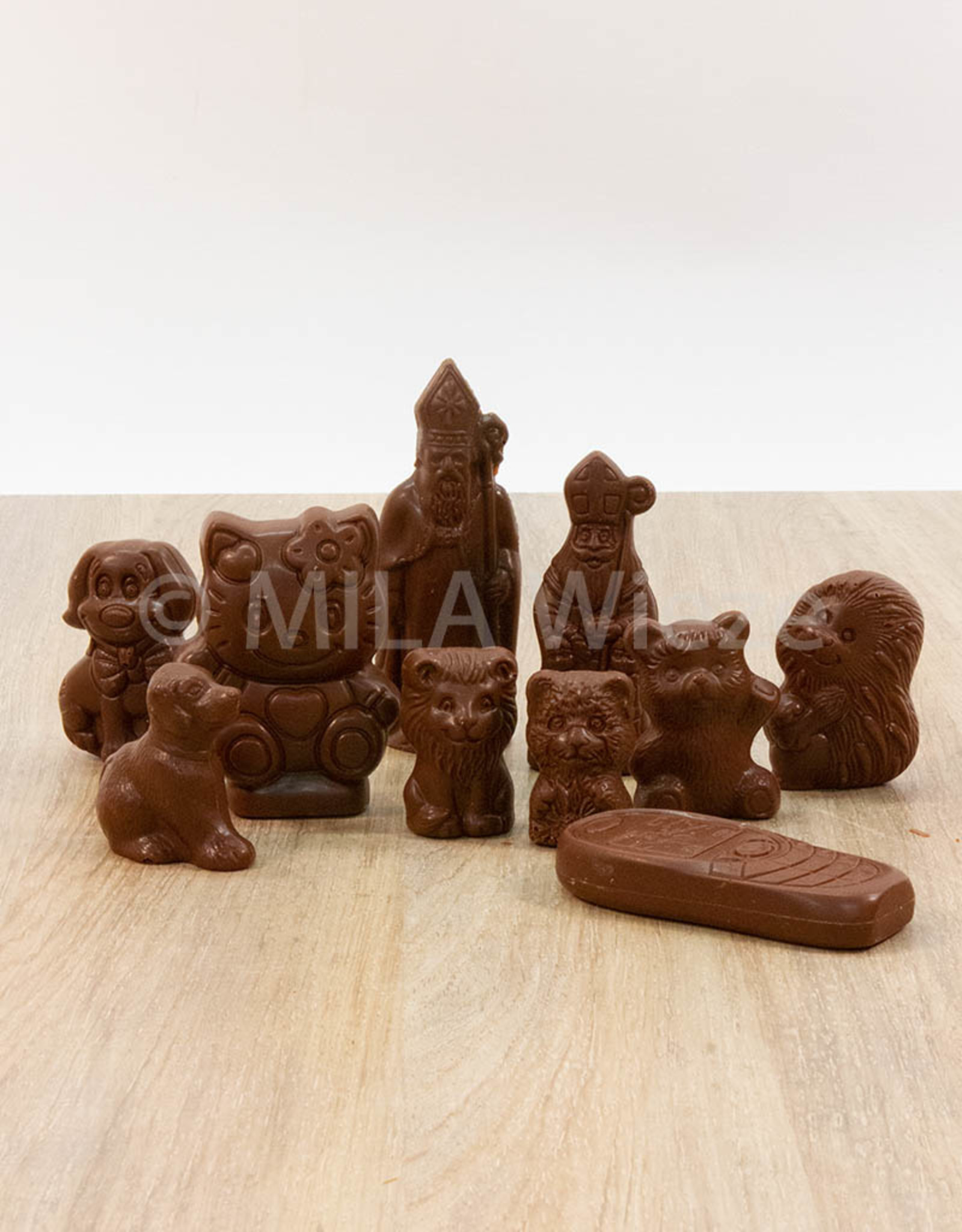 Lactosevrije Sinterklaasfiguren - Callebaut chocolade