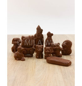 Lactosevrije sinterklaasfiguren -  Callebaut chocolade