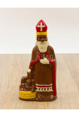 Sint deco - 125 gr - 20 cm -melkchocolade en fondant chocolade