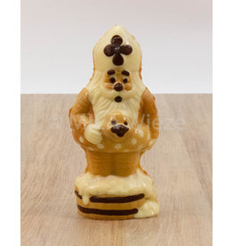 Sint in melkchocolade met zwembandje deco - 165 gr - Callebaut chocolade