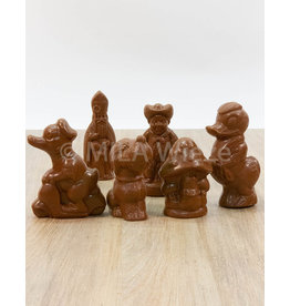 Suikervrije sinterklaasfiguren -  Callebaut chocolade