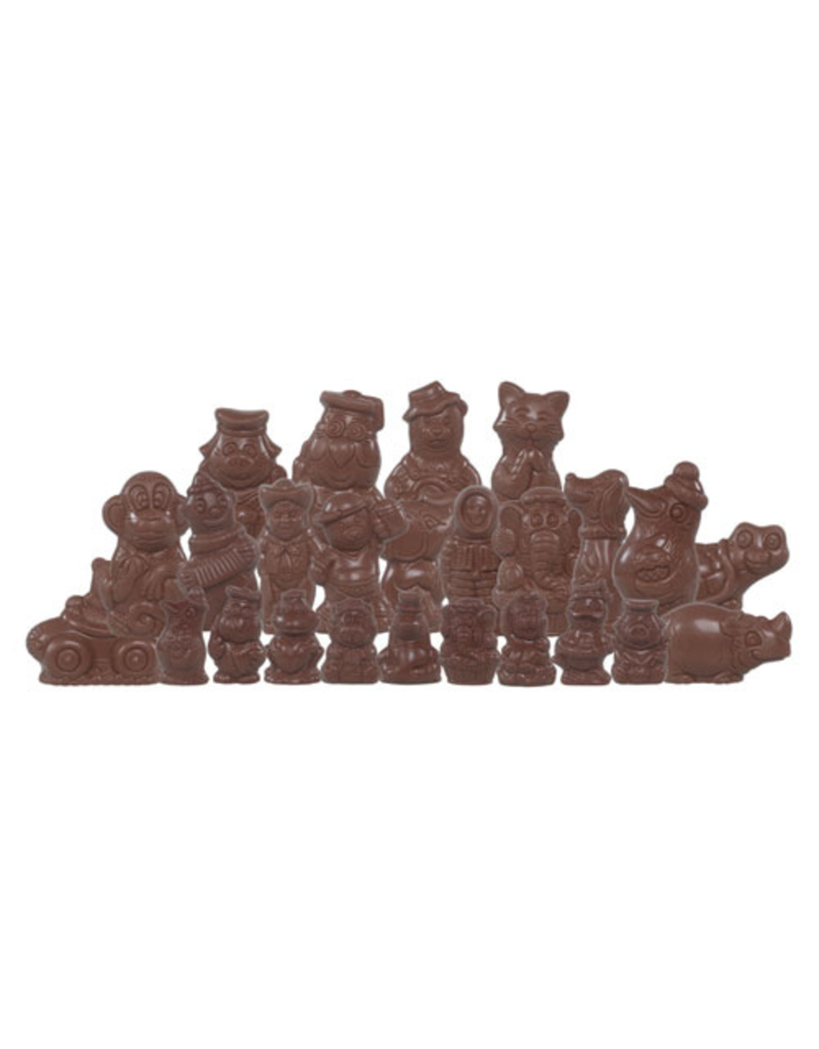 VOORDEEL - Sinterklaasfiguren - Doos 2 kg -  Callebaut chocolade