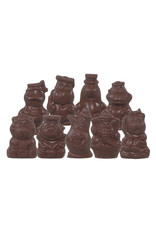 VOORDEEL - Piepfiguren van Sinterklaas - Doos 1,5 kg - melk-, witte en fondant chocolade