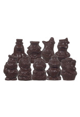 VOORDEEL - Piepfiguren van Sinterklaas - Doos 1,5 kg - melk-, witte en fondant chocolade