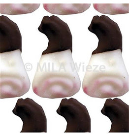 Fondant suiker hesp groot - 4 stuks - 9 cm