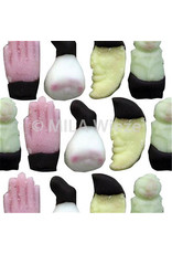 Fondant suiker assortiment - 9 stuks - 6,5 cm