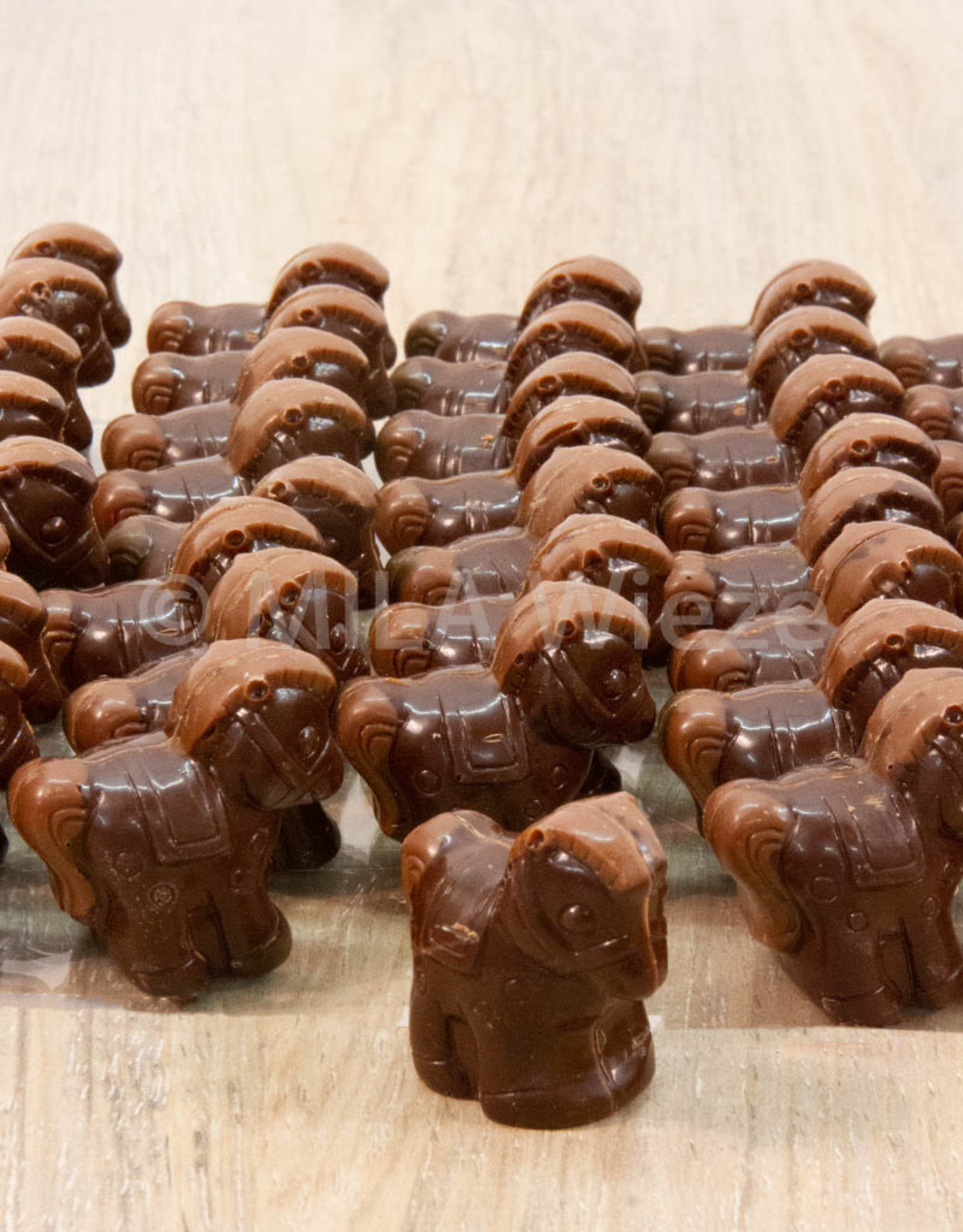 Paardje met praliné vulling - 7 stuks