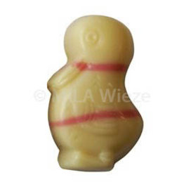 Zoo diertjes - wit/aardbei deco