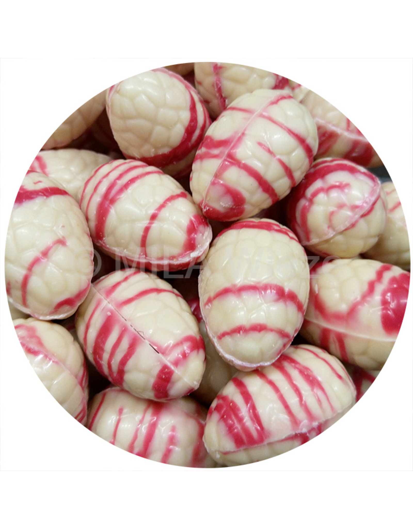 Paaseitjes - Wit-Aardbei