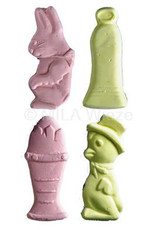 Guimauve paasfiguren assorti - 10 cm - 12 stuks