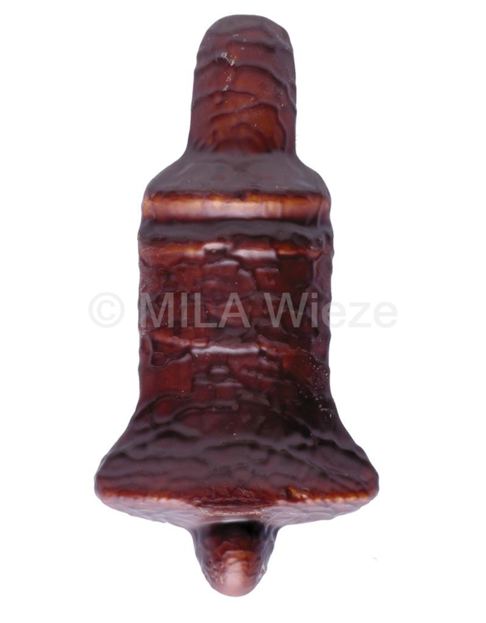 Kleine guimauve paasklok chocolade - 8 cm - 12 stuks