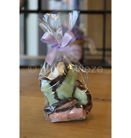 Fondant suiker klok - 9 stuks