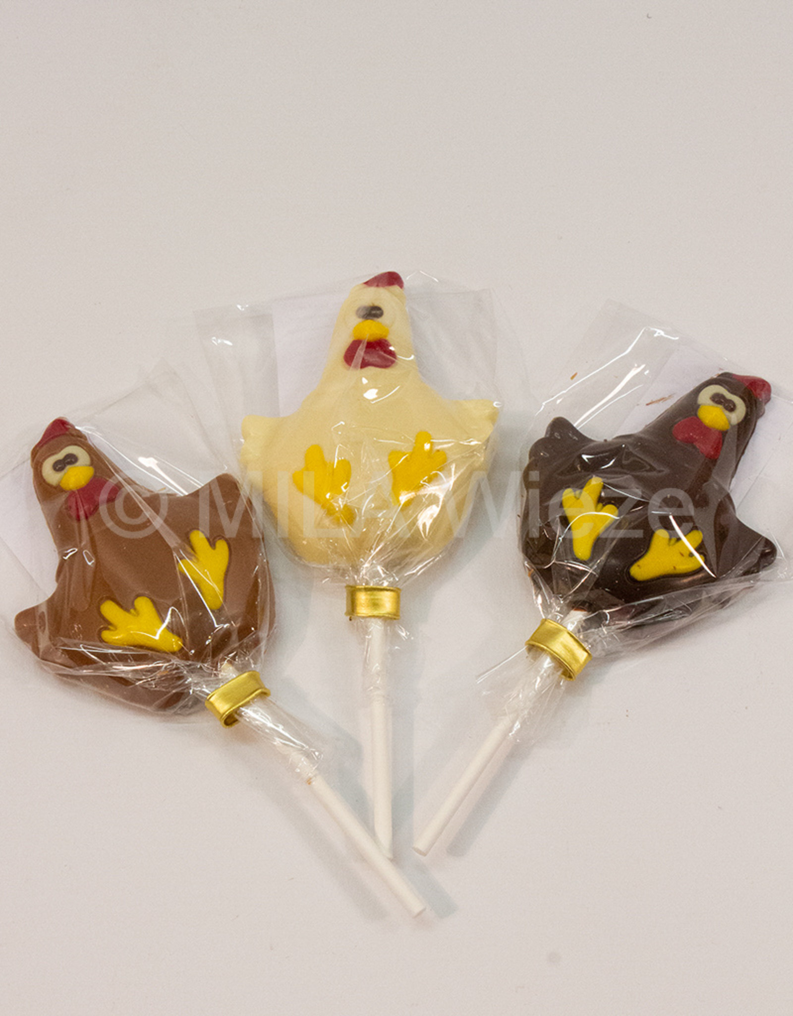 Chocolade lollie "Bunty"