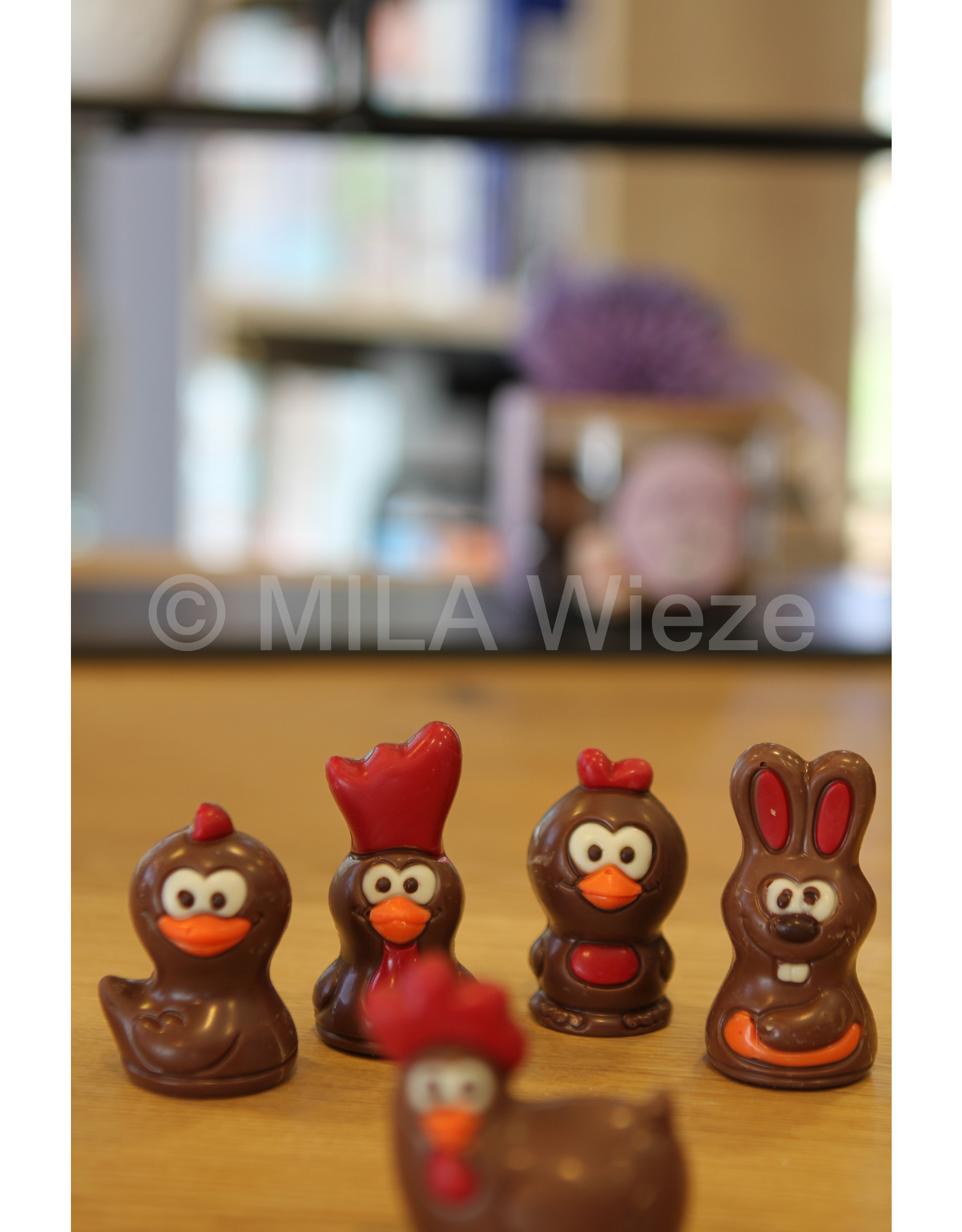 Mini paasfiguurtje - deco - 18 gr