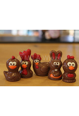 Mini paasfiguurtje - deco - 18 gr